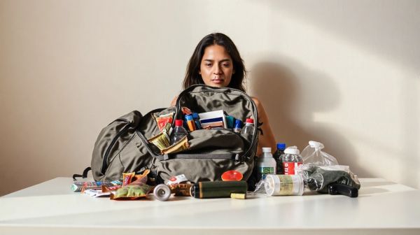 Liste ultime pour un sac d'évacuation sur 72 heures