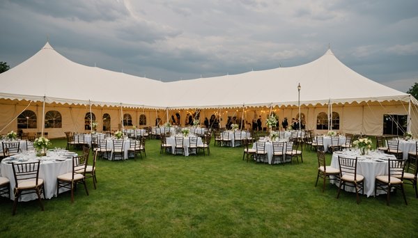 Comment sélectionner la tente de réception professionnelle parfaite ?